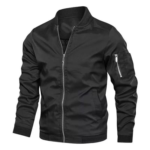 Amazon Aliexpress Foreign Trade Spring Jacket Men's Jacket Fashionable Stand Collar Young Men's Jacket Dropshipping