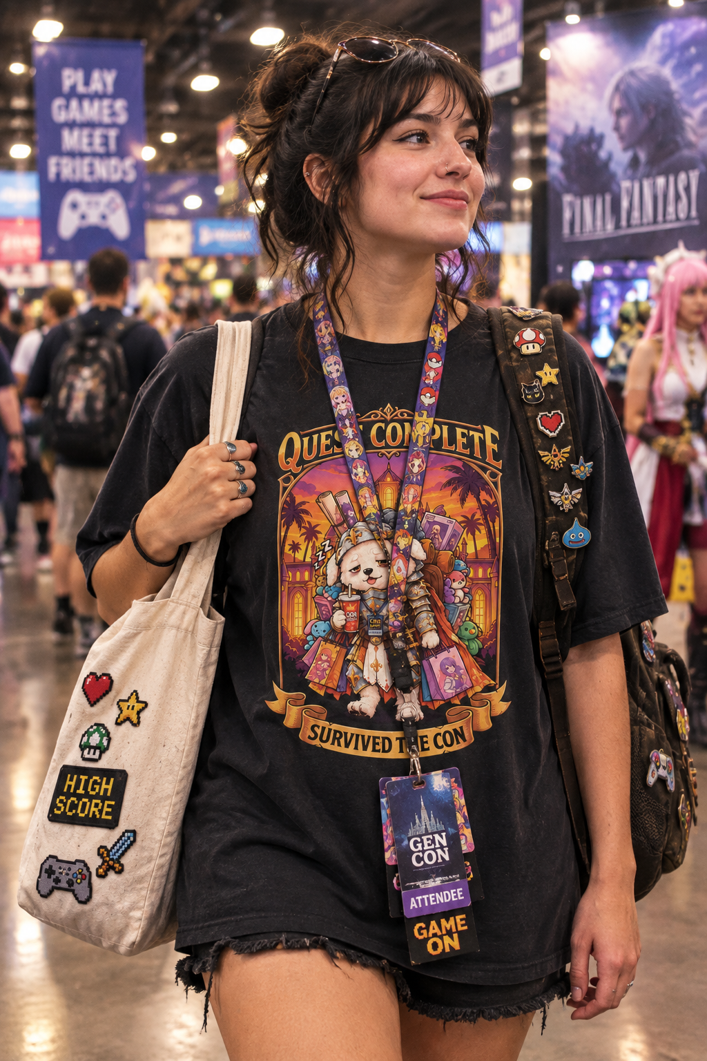 Survived The Con – Quest Complete Tee